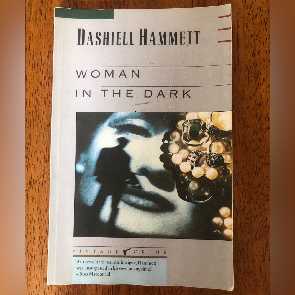 Woman in the Dark by Dashiell Hammett Vintage Crime (1989, Trade Paperback) Book